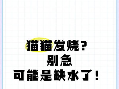 如何在家辨别猫咪发烧？（通过测量体温来判断猫咪是否发烧）
