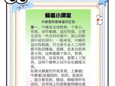 蜜蜂精神（探寻蜜蜂生活习性与精神象征的特点）