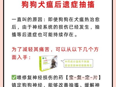 犬瘟病毒与狗狗的奋斗——坚持多久方能康复？（探讨犬瘟病毒对狗狗的影响及康复期持续时间）