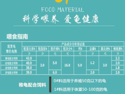 正确喂食龟的方法（龟粮喂食量的合适标准）