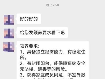 领养小猫的准备和必备物品（全面了解领养小猫的必要准备，为新家庭成员提供一个温馨的环境）