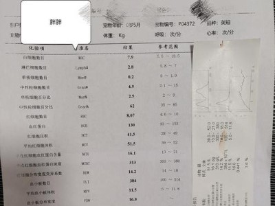 动物血常规（探索动物血液的奥秘，保障宠物健康）